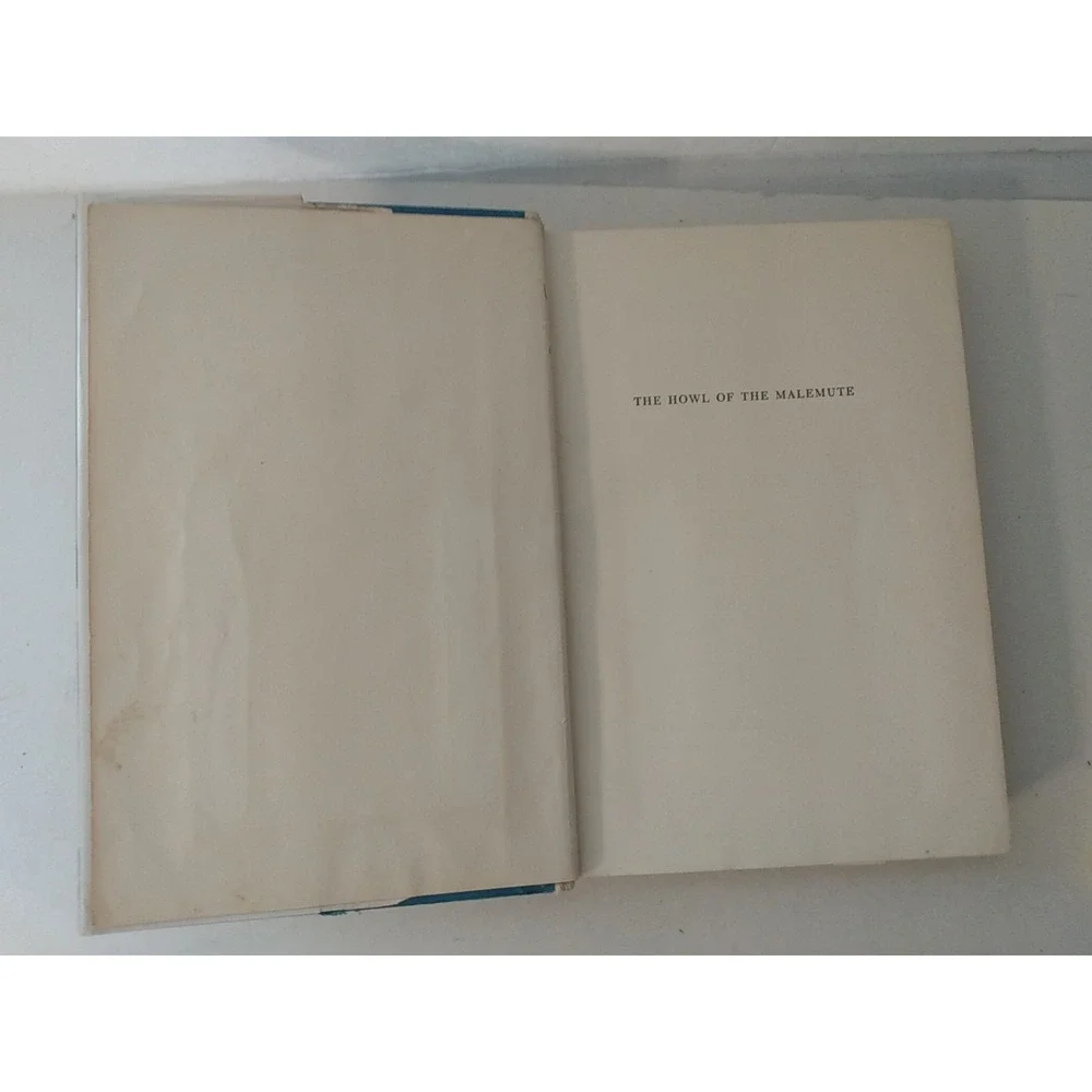 Sara Machetanz The Howl of the Malemute 1961 1st Ed HCDJ Fred Machetanz